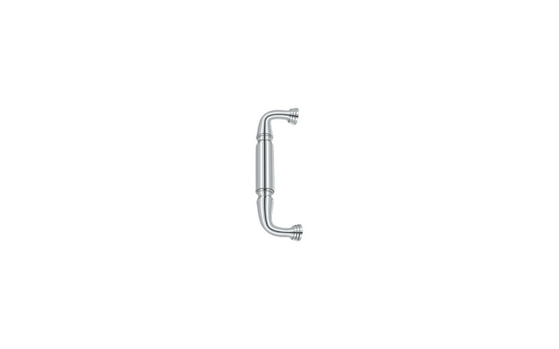 Brass Shutter / Door Accessory, Bright Chrome