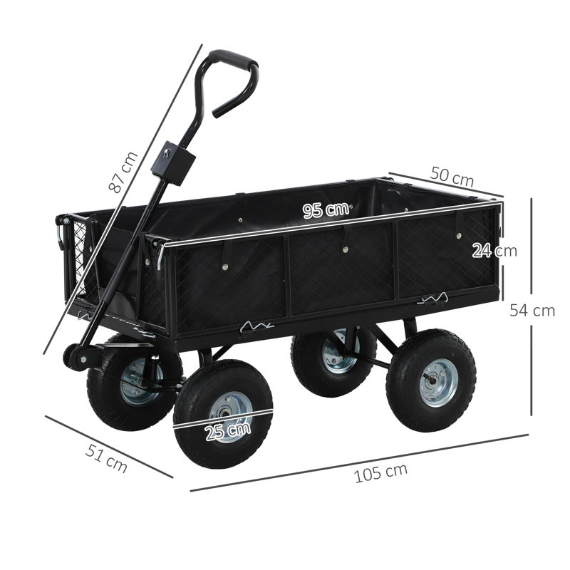 Garden Cart, Black