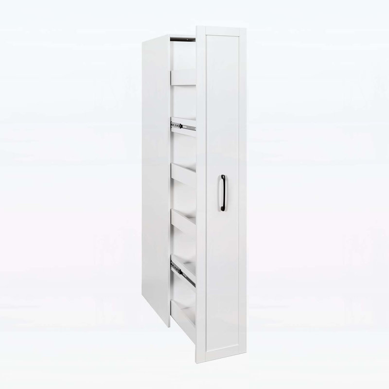 Narrow Kitchen Rolling Cabinet