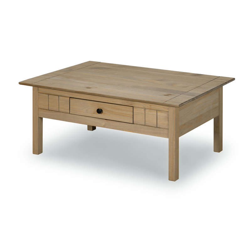 Adelman Solid Wood Coffee Table with Storage