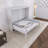 Queen Size White Murphy Bed Wall Bed-561461979-561461980