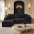 Corduroy L-Shaped Sectional Left Hand Facing