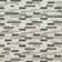Interlocking Random Sized Metal/Glass Mosaic Sheet Tile