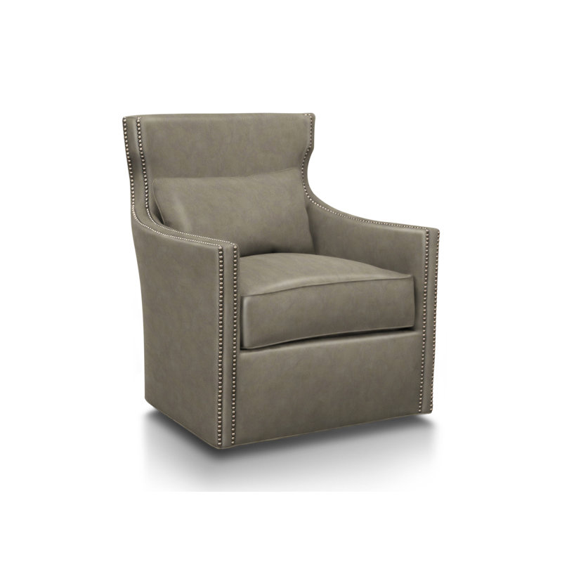 Upholstered Swivel Armchair, Applause Ashton
