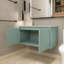 Meuble-lavabo simple 36 po avec plateau Baragrey