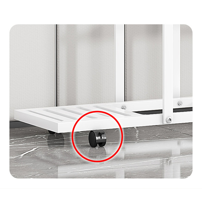 Metal Plant Stand, White