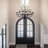 Black Chandelier 24 Light, Large Modern Farmhouse Chandeliers For Dining Room, Industrial Candle Pendant Lighting Fixture For Foyer Hallway Entryway High Ceiling, Bedroom, Living Room-26904654-26904693-26904655