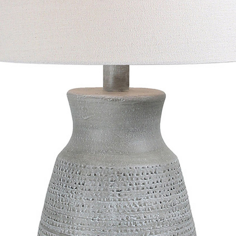 Lampe hydrocal Fane, gris, Oui