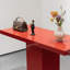 Table de présentation rouge moderne-995443232