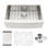 24'' L Single Bowl Stainless Steel Kitchen Sink