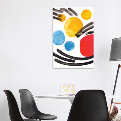 Primary Watercolor by EnShape - Wrapped Canvas Gallery-Wrapped Canvas Giclée