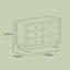 Santorini 6 Drawer Dresser-98240157