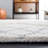 Anaia Hand Tufted Wool/Cotton Geometric Rug in Black/Ivory-343679250