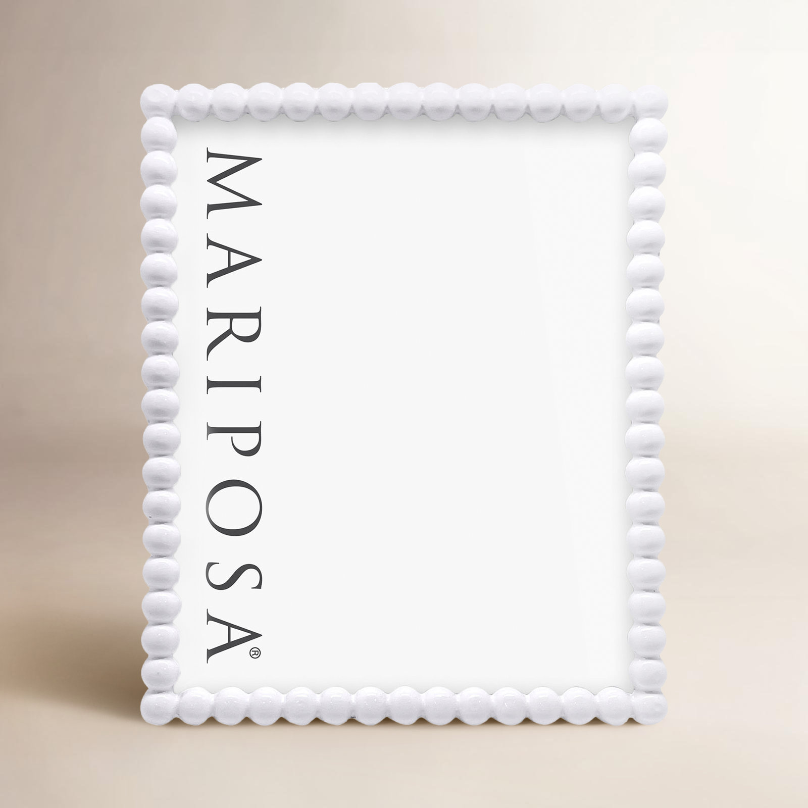 Metal Picture Frame, Silver, 8.85" W x 10.82" H