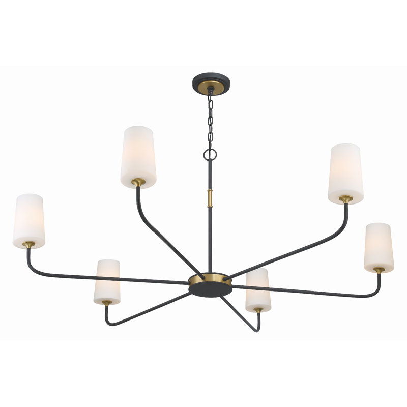 6 - Light Dimmable Classic / Traditional Chandelier