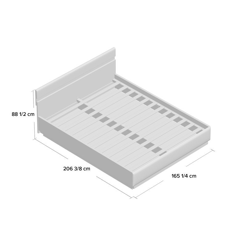 Montcalm EU Kingsize - 160 X 200 Cm Ottoman Storage Bed