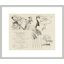 Program for the Soiree Artistique (Programme de la Soirée des anciens élèves du Lycée de Nantes) by Edgar Degas -Framed Giclee Print