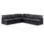 Canapé modulaire en cuir 5 pièces Hinami-98539069
