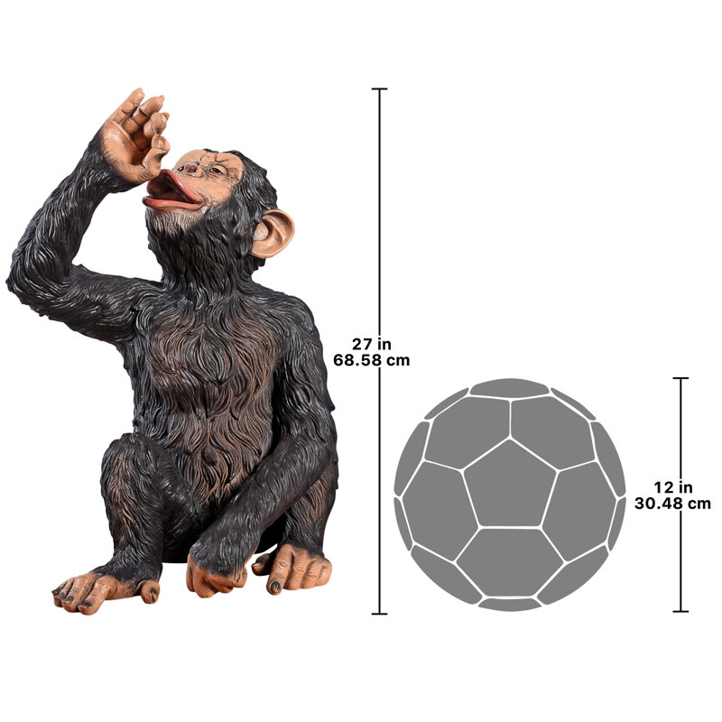 Statue de singe Anisetta