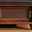 Handwoven Rattan & Leather Shoe Bench
