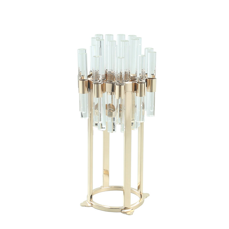 CODES CLASSIQUES Glass Tabletop / Centrepiece Candelabra