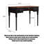 Bureau en bois massif American Country
