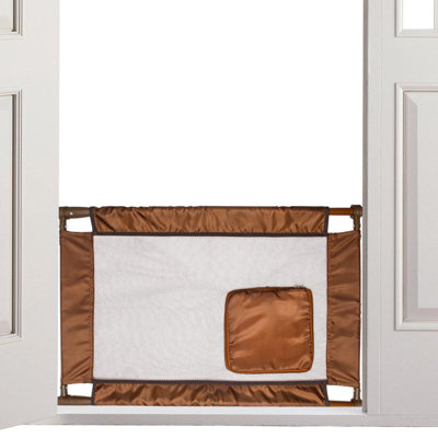 Barrière pour chien pliable et réglable