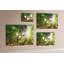 Wall Mounted cork board with print home decor pin board for wall for office bulletin board ideas Forest sunrise