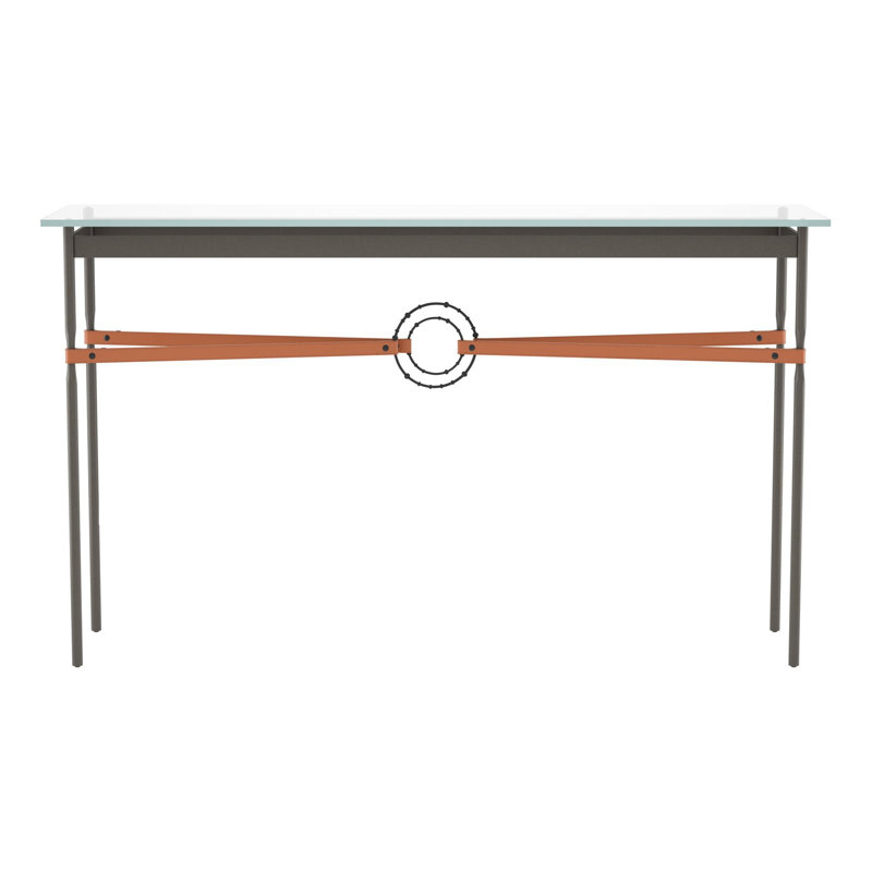 Console Equus, Fumée foncée, Noir, Cuir noir
