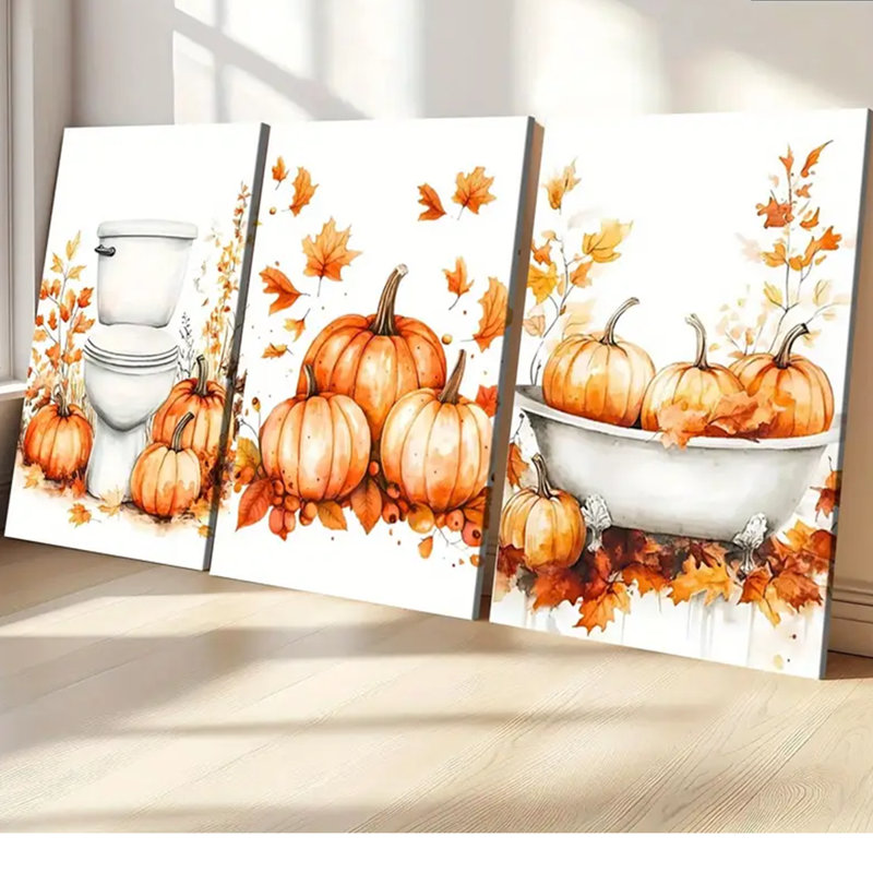 3 Piece Wrapped Canvas Painting