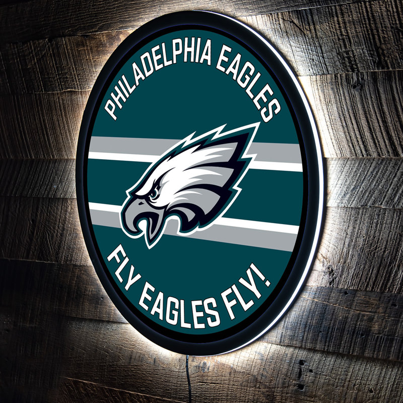 Décoration murale lumineuse NFL, NFL Eagles de Philadelphie