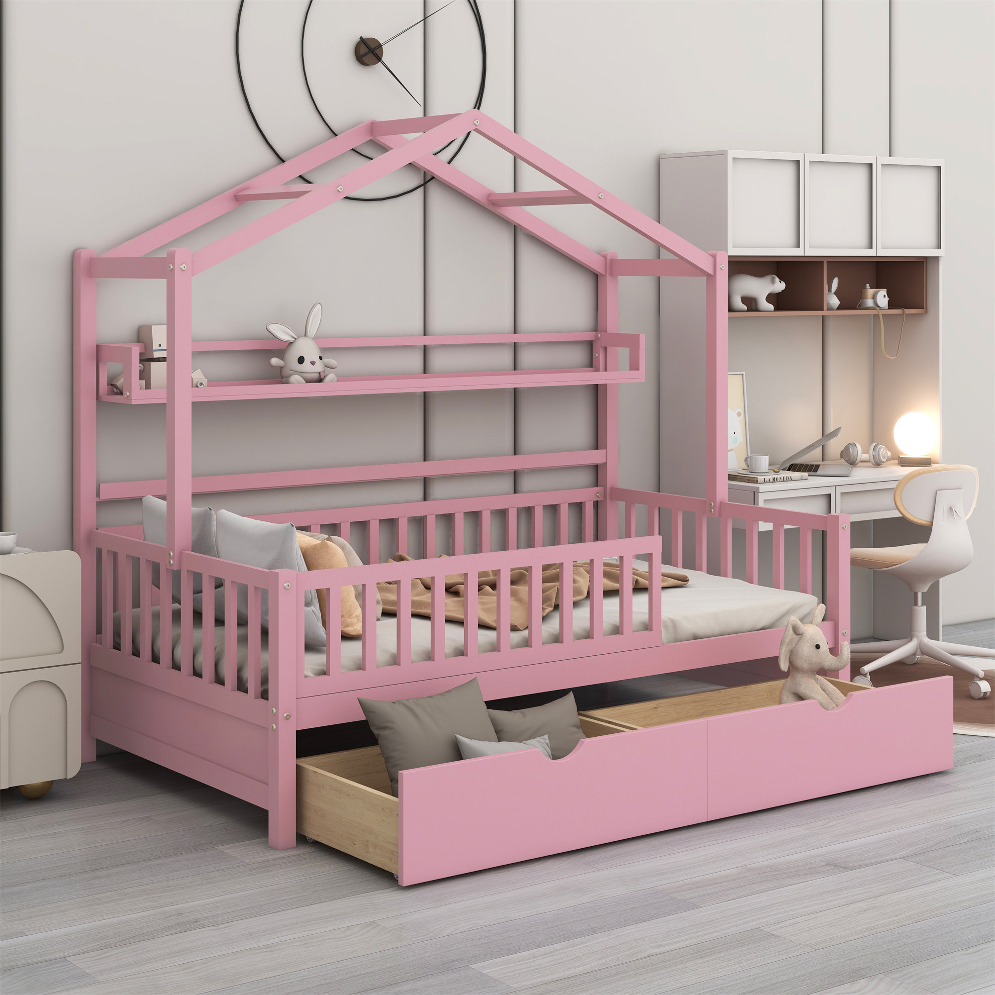 Harper Orchard Atarah Slat Storage Bed | Wayfair