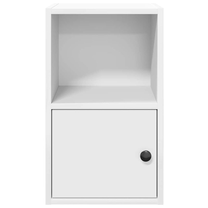 Conary 31cm W Bookcase, (2 Shelves) 52cmH x 31cmW x 24cmD, White