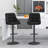 Bar Stools，Annasha Swivel Upholstered Adjustable Height Counter Stool with Metal Frame-1782041347-1853100238