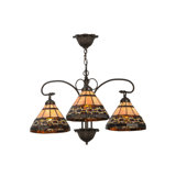 Meyda Tiffany & Stained Glass 3 - Light Chandelier