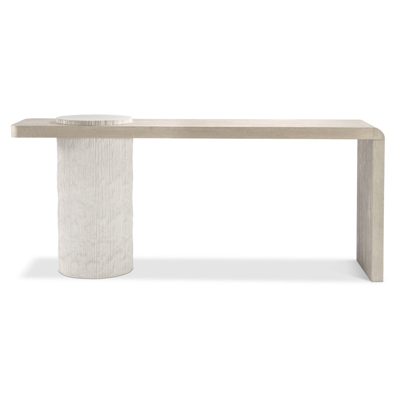 Antibes 76'' Solid Wood Top Console Table