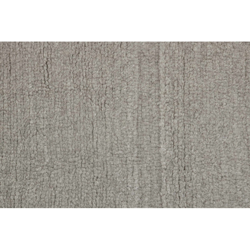 Sheep Of The World Hand Tufted Wool Area Rug in Sheep Gray, Rectangle 2'7" x 4'7"