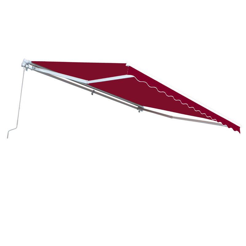 Tissu de remplacement pour auvent rétractable ALEKO, Bourgogne, l 12 pi x P 10 pi