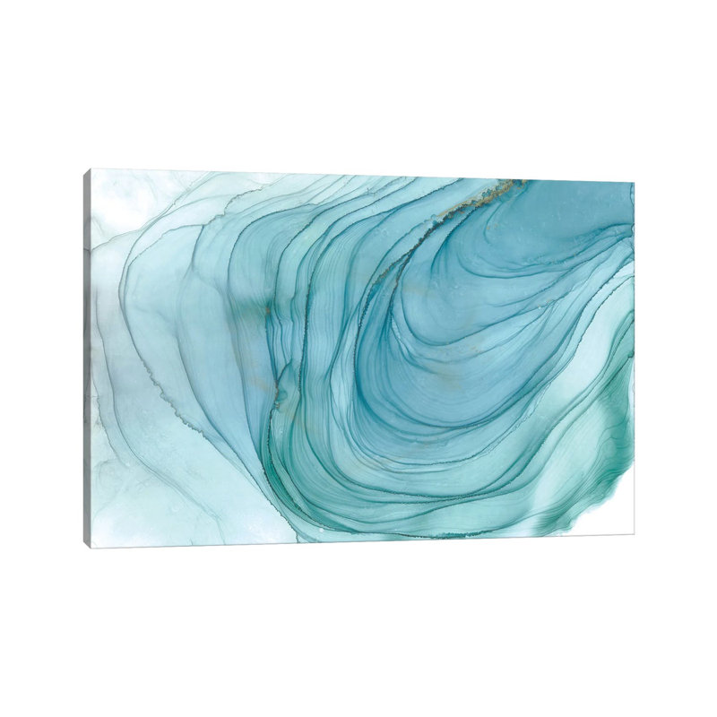 Splash 1 Piece Wrapped Canvas Wall Art