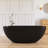 Forma 61'' Freestanding Tub Solid Surface Stone Resin Free Standing Soaking Bathtub-108920054