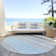 Chayden Flatweave Washable Striped Indoor / Outdoor Rug