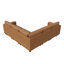 Canapé modulaire en similicuir Abramson