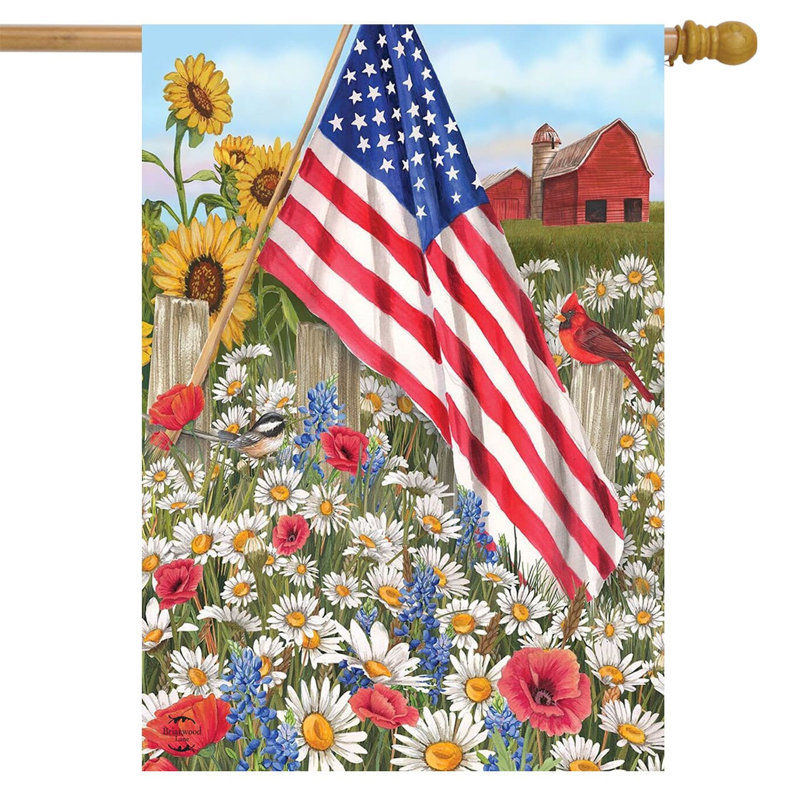Drapeau America the Beautiful Summer House