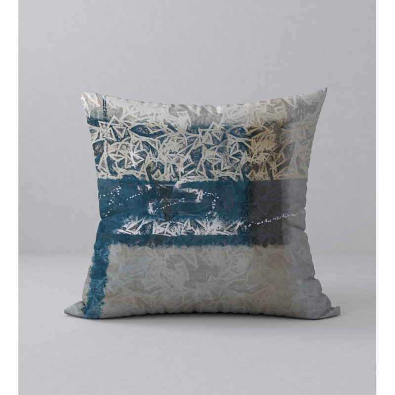 Housse et insert de coussin carré inégalé, 24" X 24"