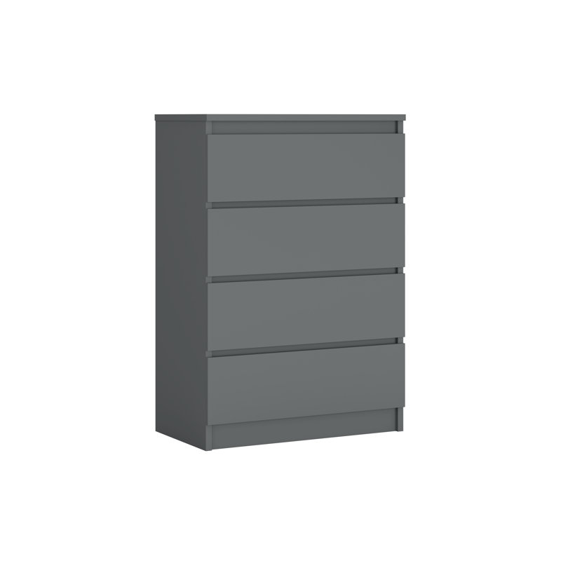 Demi 70cm W 4 - Drawer Chest of Drawers, Anthracite