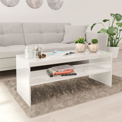 Abell Sled Coffee Table with Storage