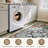 5'X7' Machine Washable Vintage Boho Area Rugs Non-Slip Low Pile Carpets Beige Orange-117979454-122567950