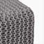 TABOURET EN TRICOT TRICOTÉ