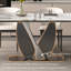 Ensemble de table de salle à manger rectangulaire de style italien-103300046