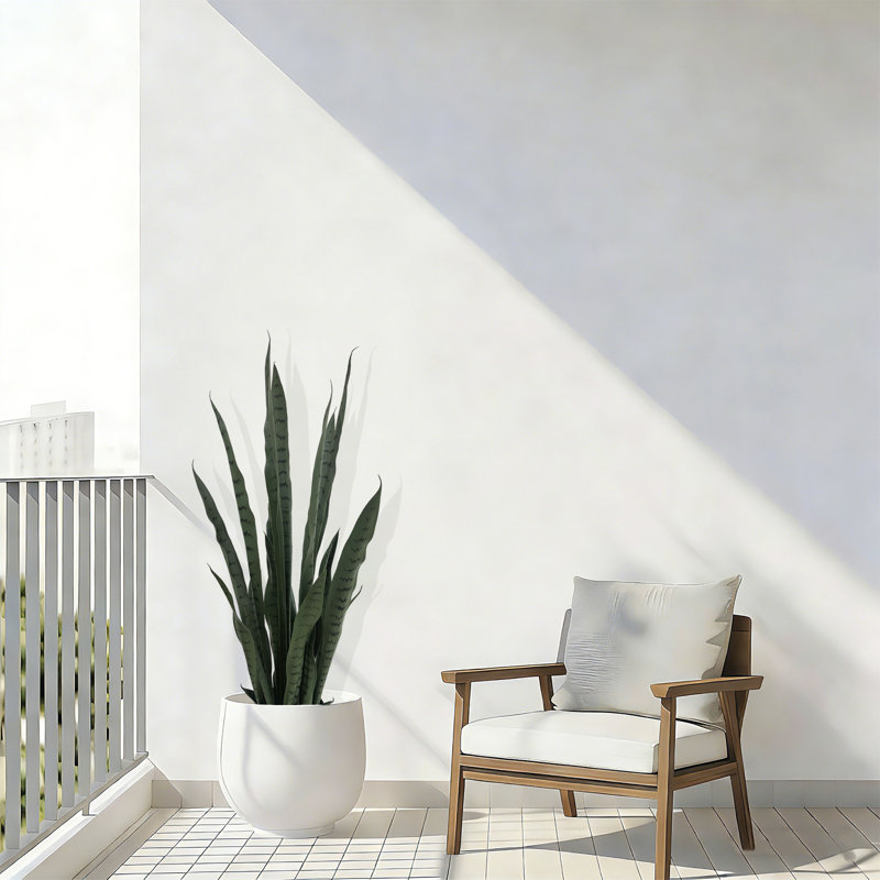 Plante de serpent artificielle verte 3 pi | Fausse plante sansevieria | Décoration d'intérieur classique pour chambre à coucher